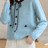 Chanel-style Knitted Cardigan