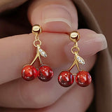 Red Cherry Earrings