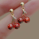 Red Cherry Earrings