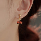 Red Cherry Earrings