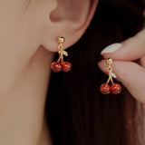 Red Cherry Earrings