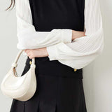 Color-blocked Fake Two-piece Knitted Shirt