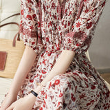 Retro floral dress