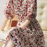 Retro floral dress