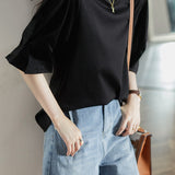 Designer Puff Sleeve T-Shirt