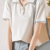 French Elegant Polo Shirt