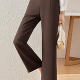 Casual Straight-Leg Pants