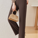 Casual Straight-Leg Pants