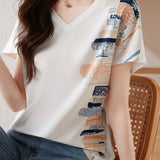 V-Neck Short Sleeve T-Shirt