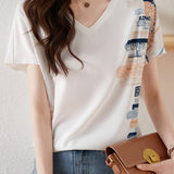 V-Neck Short Sleeve T-Shirt