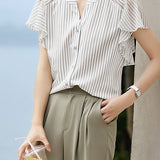 Striped Short Sleeve Shirt