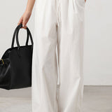 Casual Straight-Leg Pants