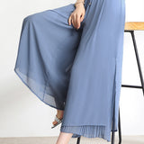 Casual Pleated Pants