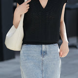 Jacquard Knit Top