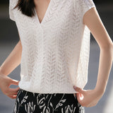 Jacquard Knit Top