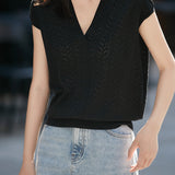 Jacquard Knit Top