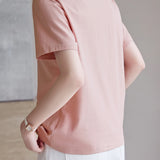 Elegant Embroidered T-Shirt