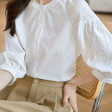 Elegant Embroidered Shirt