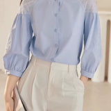 Elegant Embroidered Shirt