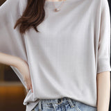 Casual Batwing Sleeve T-Shirt