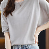 Casual Batwing Sleeve T-Shirt