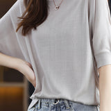 Casual Batwing Sleeve T-Shirt