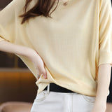 Casual Batwing Sleeve T-Shirt