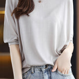 Casual Batwing Sleeve T-Shirt