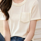 Chic Textured T-Shirt