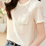 Chic Textured T-Shirt