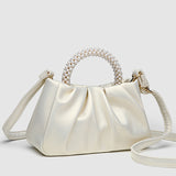 French pleated bag