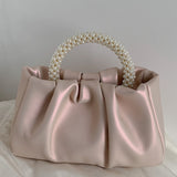 French pleated bag