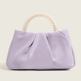 French pleated bag