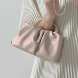 French pleated bag