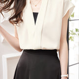 Fashionable Loose Chiffon T-Shirt