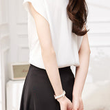 Fashionable Loose Chiffon T-Shirt