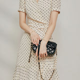 Elegant Polka Dot Dress