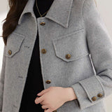 Chanel-style woolen coat