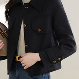 Chanel-style woolen coat