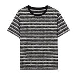 シャネル風スリット糸ツイードTシャツ - liwisi