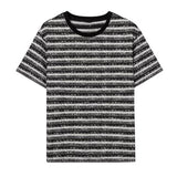 シャネル風スリット糸ツイードTシャツ - liwisi