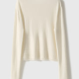 Basic Round Neck Open Knit