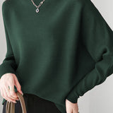 Sabrina Neck Drop Shoulder Knit Top - 11 Colors Available