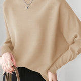 Sabrina Neck Drop Shoulder Knit Top - 11 Colors Available