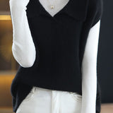 Loose vest sleeveless jacket