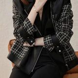 Chanel-Inspired Versatile Biker Leather Jacket