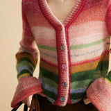 Color Block Knit Sweater