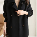 Chic Versatile Woolen Overcoat