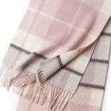 Vintage plaid scarf