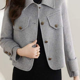 Chanel-style woolen coat